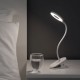 5W LED USB Rechargeable Clip Desk Table Lamp Eye Protection Touch Dimmer 3 Modes Reading Lamp ( Ecosystem Product)