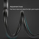 LED Book Lamp Clip Reading Light USB Power Black Flexible Hose Table Desk Headboard Home Study Dimmable Bright 5V Ring