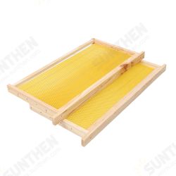 10Pcs Bees Wax Foundation Sheets Wood Beekeeping Pine Beehive Frame 49X23.5 cm 10Pcs Bees Wax Foundation Sheets Wood Beekeeping Pine Beehive Frame 49X23.5 cm