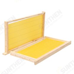 10Pcs Bees Wax Foundation Sheets Wood Beekeeping Pine Beehive Frame 49X23.5 cm 10Pcs Bees Wax Foundation Sheets Wood Beekeeping Pine Beehive Frame 49X23.5 cm