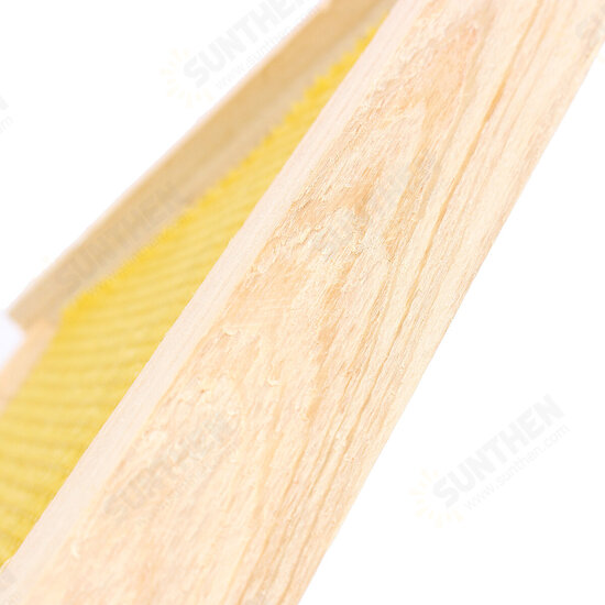 10Pcs Bees Wax Foundation Sheets Wood Beekeeping Pine Beehive Frame 49X23.5 cm