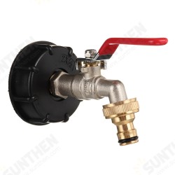 IBC Tank Adapter to 1/2inchYard Garden Water Tap Hose Connector Fitting Tool S60X6 IBC Tank Adapter to 1/2inchYard Garden Water Tap Hose Connector Fitting Tool S60X6