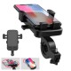 M1 360° Rotation Mechanical Lock Motorcycle Bicycle Handlebar Mobile Phone Holder Stand for Devices between 4.7-6.5 inch for Redmi Note 8