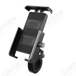 QX21 360° Rotation Outdoor Vlog Recording Motorcycle Electric Vehicle Aluminum Alloy Bicycle Handlebar Phone Holder Stand for POCO X3 F3 4.5-6.9 inch QX21 360° Rotation Outdoor Vlog Recording Motorcycle Electric Vehicle Aluminum Alloy Bicycle Handlebar Phone Holder Stand for POCO X3 F3 4.5-6.9 inch