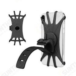 Universal 360° Rotation Elastic Wear-resistant Silicone Bicycle Handlebar Mobile Phone Holder Stand for Devices between 4.0-6.5 inch Universal 360° Rotation Elastic Wear-resistant Silicone Bicycle Handlebar Mobile Phone Holder Stand for Devices between 4.0-6.5 inch
