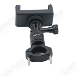 Universal 360° Rotation Outdoor Vlog Recording Aluminum Alloy Motorcycle Road Bike Bicycle Handlebar GPS Mobile Phone Holder Stand Universal 360° Rotation Outdoor Vlog Recording Aluminum Alloy Motorcycle Road Bike Bicycle Handlebar GPS Mobile Phone Holder Stand