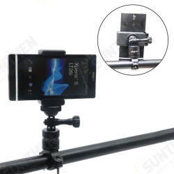 Universal 360° Rotation Outdoor Vlog Recording Aluminum Alloy Motorcycle Road Bike Bicycle Handlebar GPS Mobile Phone Holder Stand Universal 360° Rotation Outdoor Vlog Recording Aluminum Alloy Motorcycle Road Bike Bicycle Handlebar GPS Mobile Phone Holder Stand