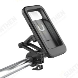 Universal Multifunction 360° Rotation Magnetic Retractable Adjustment Motorcycle Phone Holder Stand Bike Holder Waterproof Mobile Phone Bracket Universal Multifunction 360° Rotation Magnetic Retractable Adjustment Motorcycle Phone Holder Stand Bike Holder Waterproof Mobile Phone Bracket
