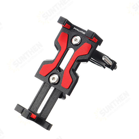 Bike Bicycle Motorcycle Mount Phone Holder Stand Aluminum Waterproof Adjustable For 4.0-6.0 inch Smart Phone