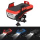 Bike Motorbike LED Lamp Light Power Bank Phone Holder for Smart Phone for iPhone Huawei