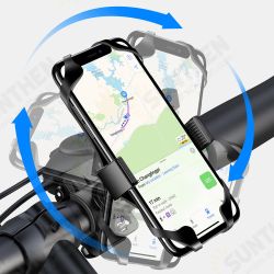 Bike Bicycle Handlebar Clamp Phone Holder 360° Rotation For 4.0-6.8 Inch Smart Phone Bike Bicycle Handlebar Clamp Phone Holder 360° Rotation For 4.0-6.8 Inch Smart Phone