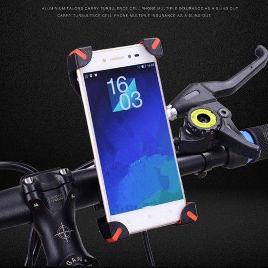 Adjustable Anti-Slip Phone Holder Bracket For Mijia M365 Scooter E-Bike X Type