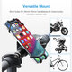 Silicone Bicycle Phone Holder For iPhone Universal Motorcycle Bike Stand GPS Bracket For 4.0-6.3inch Mobile Phone