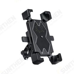 Wheel Up CT01 360° Rotation Mechanical Lock Motorcycle Bicycle Handlebar Mobile Phone Holder Stand for Devices between 4.5-6.5 inch Wheel Up CT01 360° Rotation Mechanical Lock Motorcycle Bicycle Handlebar Mobile Phone Holder Stand for Devices between 4.5-6.5 inch