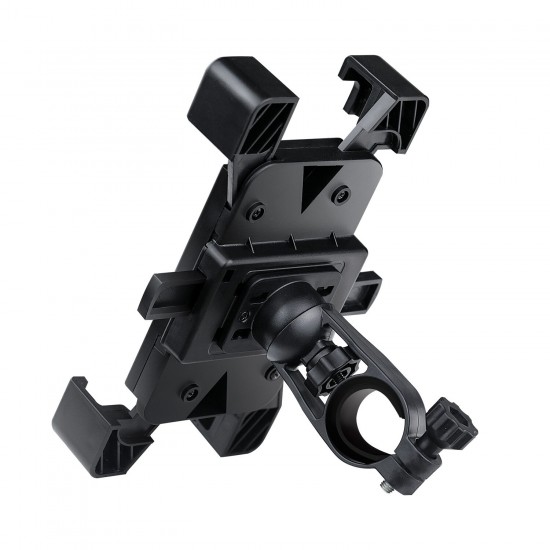 Wheel Up CT01 360° Rotation Mechanical Lock Motorcycle Bicycle Handlebar Mobile Phone Holder Stand for Devices between 4.5-6.5 inch