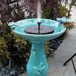 8-in-1 Solar Bird Water Fountain Set, 3.5W Circle Solar Floating Pump Built-in 1600mAH Battery for Working at Cloudy or Night, Solar Fountain Pump for Pond Pet Supplies 8-in-1 Solar Bird Water Fountain Set, 3.5W Circle Solar Floating Pump Built-in 1600mAH Battery for Working at Cloudy or Night, Solar Fountain Pump for Pond Pet Supplies