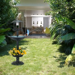 Bird Bath Feeder Garden Solar Light Feeding Outdoor Food Station Courtyard Pool Pet Supplies Drinking Bowls Drinker Bird Bath Feeder Garden Solar Light Feeding Outdoor Food Station Courtyard Pool Pet Supplies Drinking Bowls Drinker
