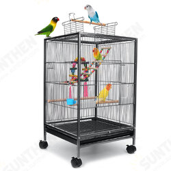 Bird Cage 45.6x45.6x86cm for Cockatiels African Grey Quaker Sun Parakeets Green Cheek Conures Pigeons Parrot Bird Cage 45.6x45.6x86cm for Cockatiels African Grey Quaker Sun Parakeets Green Cheek Conures Pigeons Parrot