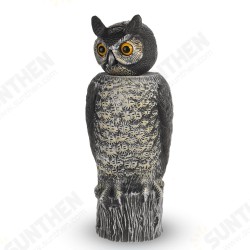 Rotating Head Owl Decoy Protection Repellent Bird Pest Control Scarecrow Garden Yard Decorations Rotating Head Owl Decoy Protection Repellent Bird Pest Control Scarecrow Garden Yard Decorations
