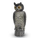 Rotating Head Owl Decoy Protection Repellent Bird Pest Control Scarecrow Garden Yard Decorations