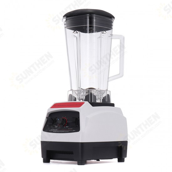 2L 110V Heating Blender Adjustable Speed Kitchen 1200W Food Mixer Fruit Juicer