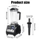 Digital 3HP BPA 2L Automatic Touchpad Professional Blender Mixer Juicer