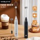 201A Electric Egg Whisk Household Handheld Cooking Machine Coffee Milk Frother Stirrer