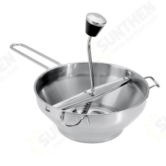 Stainless Steel Food Mill Metal Vegetable/Carrot/Tomato/Potato/Rice Mixer Maker Cutter Stainless Steel Food Mill Metal Vegetable/Carrot/Tomato/Potato/Rice Mixer Maker Cutter