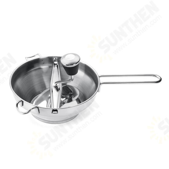 Stainless Steel Food Mill Metal Vegetable/Carrot/Tomato/Potato/Rice Mixer Maker Cutter