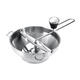 Stainless Steel Food Mill Metal Vegetable/Carrot/Tomato/Potato/Rice Mixer Maker Cutter Stainless Steel Food Mill Metal Vegetable/Carrot/Tomato/Potato/Rice Mixer Maker Cutter