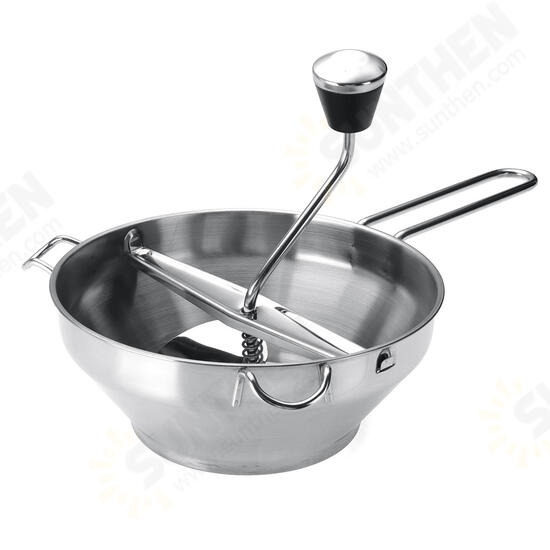 Stainless Steel Food Mill Metal Vegetable/Carrot/Tomato/Potato/Rice Mixer Maker Cutter Stainless Steel Food Mill Metal Vegetable/Carrot/Tomato/Potato/Rice Mixer Maker Cutter