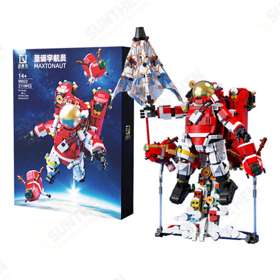 1515PCS/2119PCS Children's Assembled Building Blocks Astronaut Compatible Universe Space Station Toy for Christmas Gift