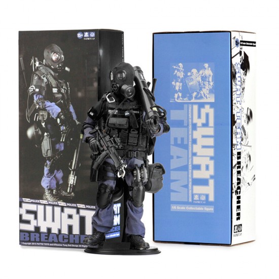 1/6 Scale SWAT Breaker Armed Police Policeman Corps Military Army Soldier Model Toy 12inch Full Set Action Figure Toy