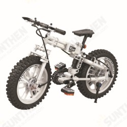 242 Pcs 1:6 7072 3D Folding Bike Model DIY Hand-assembled Mechanical Technology Blocks Educational Toy for Kids 242 Pcs 1:6 7072 3D Folding Bike Model DIY Hand-assembled Mechanical Technology Blocks Educational Toy for Kids