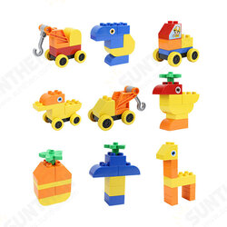 50/150/300 Pcs Bulk Large Particles DIY Assembly Multi-Shape Building Blocks Educational Toy Compatible Legoings for Kids Gift 50/150/300 Pcs Bulk Large Particles DIY Assembly Multi-Shape Building Blocks Educational Toy Compatible Legoings for Kids Gift