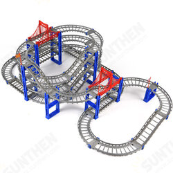 80/91/140Pcs DIY Assembly Electric ABS Track Car Model Set Puzzle Educational Toy for Kids 80/91/140Pcs DIY Assembly Electric ABS Track Car Model Set Puzzle Educational Toy for Kids