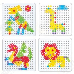 Animal Assembly Model Kit Block Toys Educational Children DIY Toy Animal Assembly Model Kit Block Toys Educational Children DIY Toy