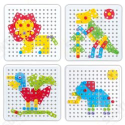 Animal Assembly Model Kit Block Toys Educational Children DIY Toy Animal Assembly Model Kit Block Toys Educational Children DIY Toy