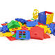 Children Educational Toys DIY Building Plastic Blocks Colorful House