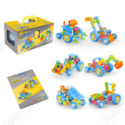 Children's Educational STEM Science And Education Soft Rubber Building Block Assembly Engineering Vehicle for Kids Children's Educational STEM Science And Education Soft Rubber Building Block Assembly Engineering Vehicle for Kids