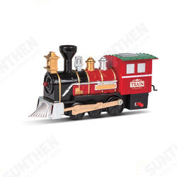 Christmas Train Track Toys Electric Stitching Train Track With Light And Music Effect Christmas Train Track Toys Electric Stitching Train Track With Light And Music Effect