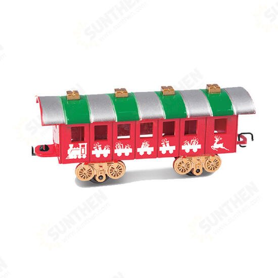 Christmas Train Track Toys Electric Stitching Train Track With Light And Music Effect