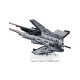 Dawn Series Building Blocks Aquila Reconnaissance Aircraft Gray Static Building Blocks Toys