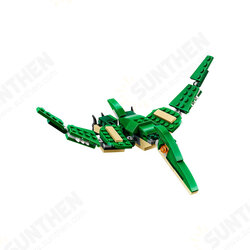 Creator Mighty Dinosaurs 31058 Build It Yourself Dinosaur Set, Create a Pterodactyl, Triceratops and T Rex Toy (174 Pieces) Creator Mighty Dinosaurs 31058 Build It Yourself Dinosaur Set, Create a Pterodactyl, Triceratops and T Rex Toy (174 Pieces)