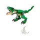 Creator Mighty Dinosaurs 31058 Build It Yourself Dinosaur Set, Create a Pterodactyl, Triceratops and T Rex Toy (174 Pieces)