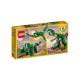 Creator Mighty Dinosaurs 31058 Build It Yourself Dinosaur Set, Create a Pterodactyl, Triceratops and T Rex Toy (174 Pieces)