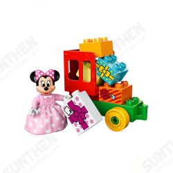 DUPLO Disney Mickey Mouse Clubhouse Mickey & Minnie Birthday Parade 10597 Disney Toy (24 Pieces) DUPLO Disney Mickey Mouse Clubhouse Mickey & Minnie Birthday Parade 10597 Disney Toy (24 Pieces)