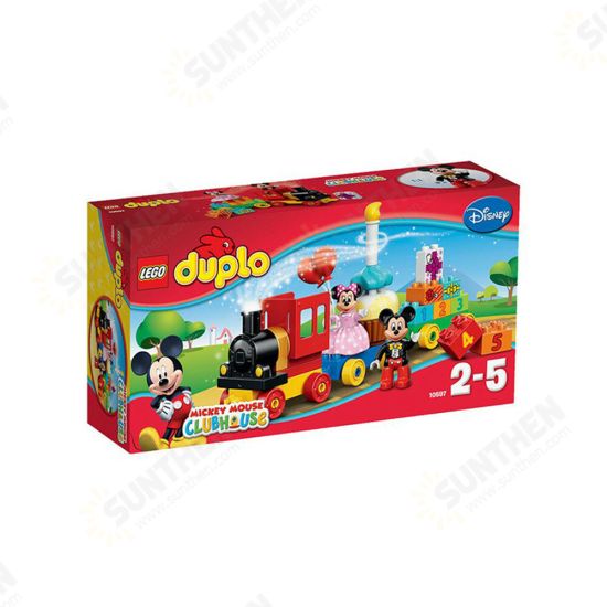 DUPLO Disney Mickey Mouse Clubhouse Mickey & Minnie Birthday Parade 10597 Disney Toy (24 Pieces)