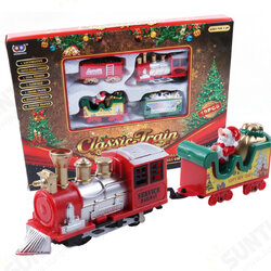 Mini Electric ABS DIY Assembly Realistic Front Rail Train Track Play Fun Model Toy for Kids Christmas Birthday Gift Mini Electric ABS DIY Assembly Realistic Front Rail Train Track Play Fun Model Toy for Kids Christmas Birthday Gift