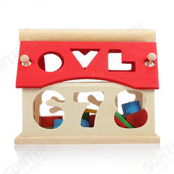 New Kid Wooden Digital Number House Building Toy Educational Intellectual Blocks New Kid Wooden Digital Number House Building Toy Educational Intellectual Blocks